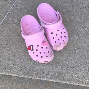 Used crocs- size 5 in men 7 in women. selling for fundraiser!!